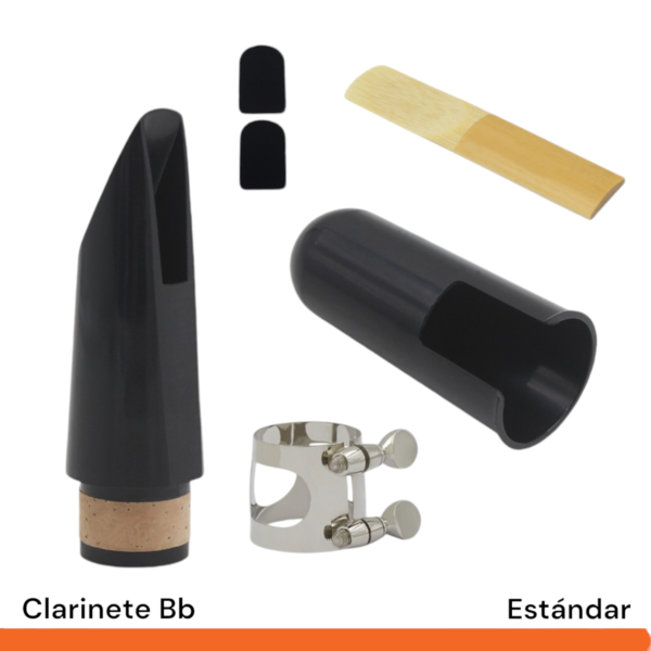 Boquilla estandar completa para clarinete Bb - Imagen 2