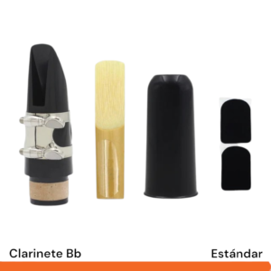 Boquilla estandar completa para clarinete Bb