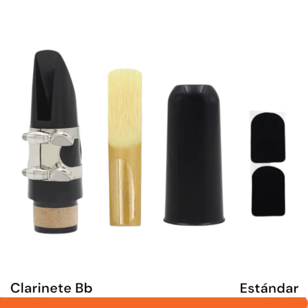 Boquilla estandar completa para clarinete Bb