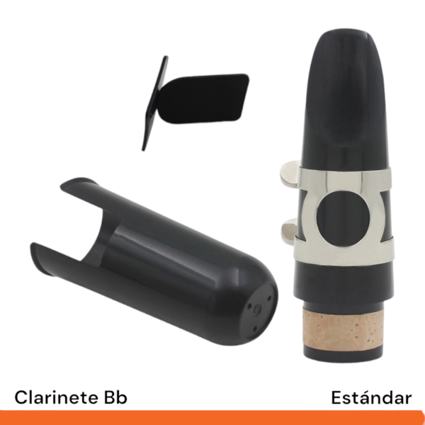 Boquilla estandar completa para clarinete Bb - Imagen 3