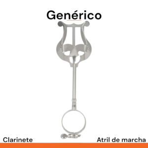 Atril de marcha genérico para clarinete