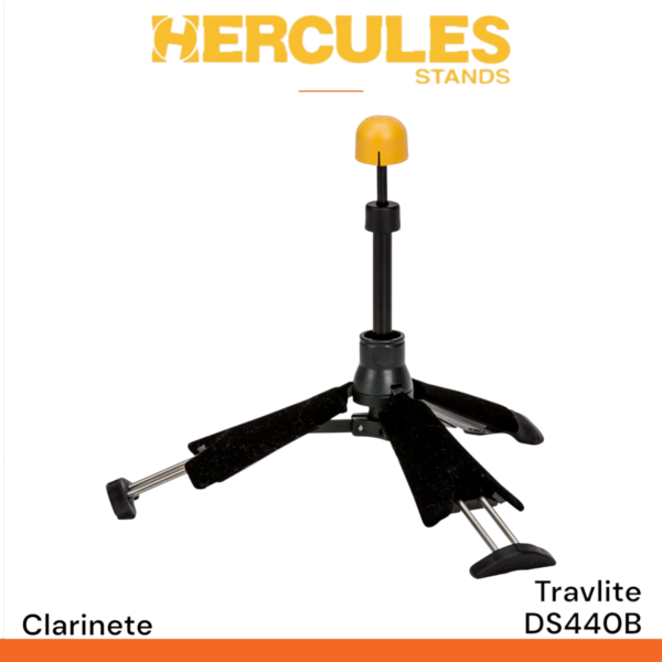 Soporte Stand Hercules DS440B Travlite para clarinete