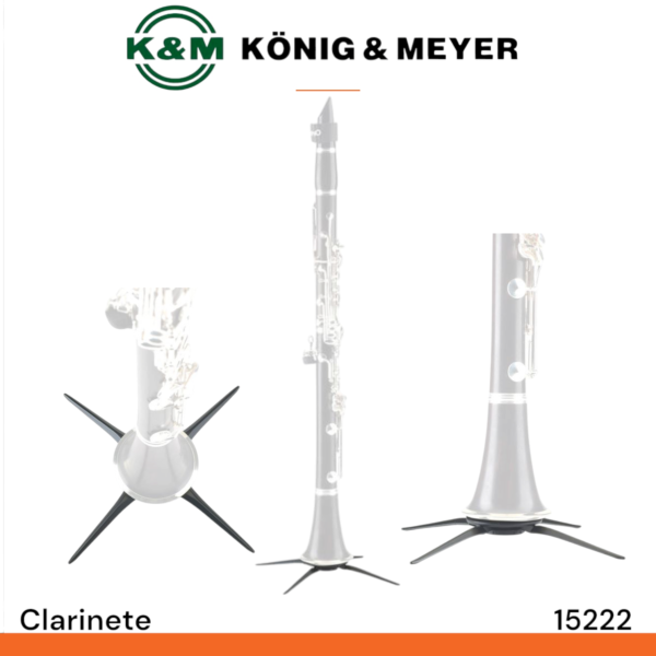 Soporte Stand Konig Meyer 15222 para clarinete - Imagen 5