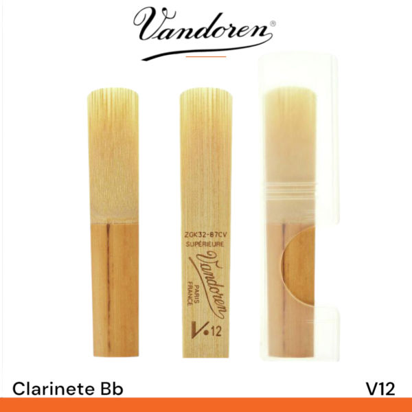 Caña Vandoren V12 para clarinete Bb - Imagen 2