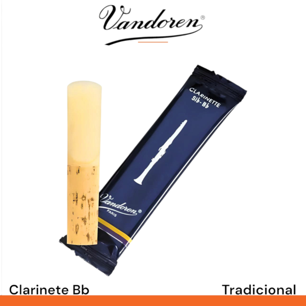 Caña Vandoren Tradicional  para clarinete Bb