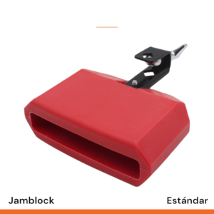 Jamblock Rojo estandar para percusion