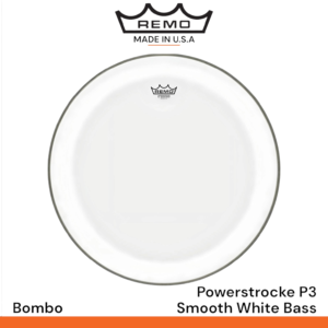 Parche Powerstrocke P3 Smooth White Bass para bombo