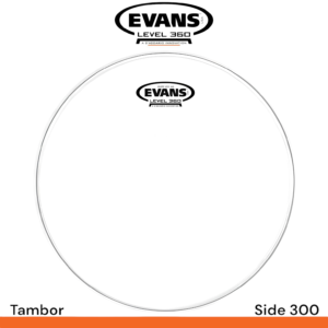Parche Evans Side 300 inferior para tambor