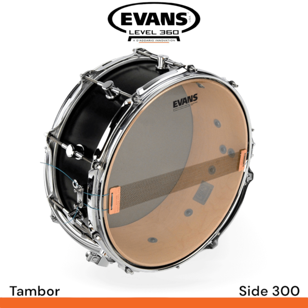 Parche Evans Side 300 inferior para tambor - Imagen 3