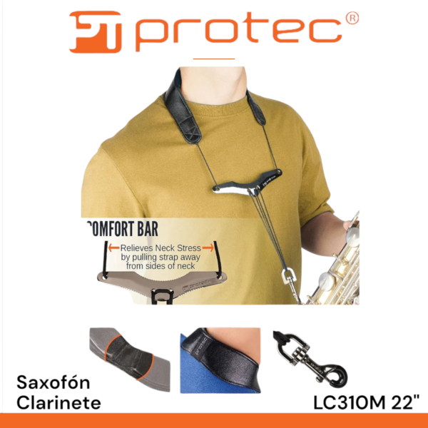Cargador colgante Protec LC310M para clarinete saxofón - Imagen 5