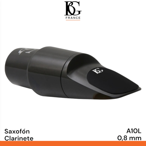 Plancha de 6 protectores de boquilla Bg A10L 0.8mm para  clarinete saxofón - Imagen 2