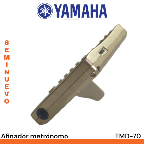 Afinador metrónomo Yamaha TMD-70 seminuevo - Imagen 3