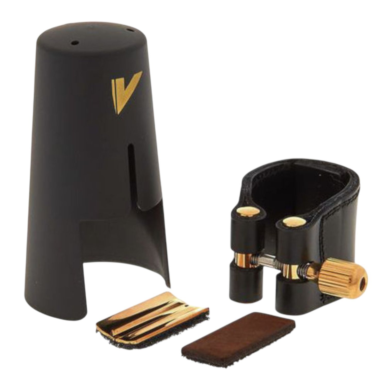 Abrazadera de saxofón alto Vandoren Leather LC27P - Imagen 6