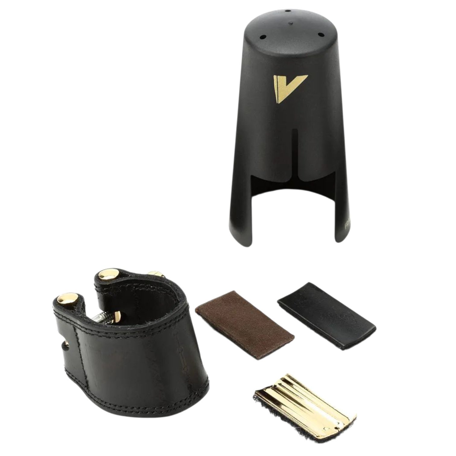 Abrazadera de saxofón alto Vandoren Leather LC27P - Imagen 7