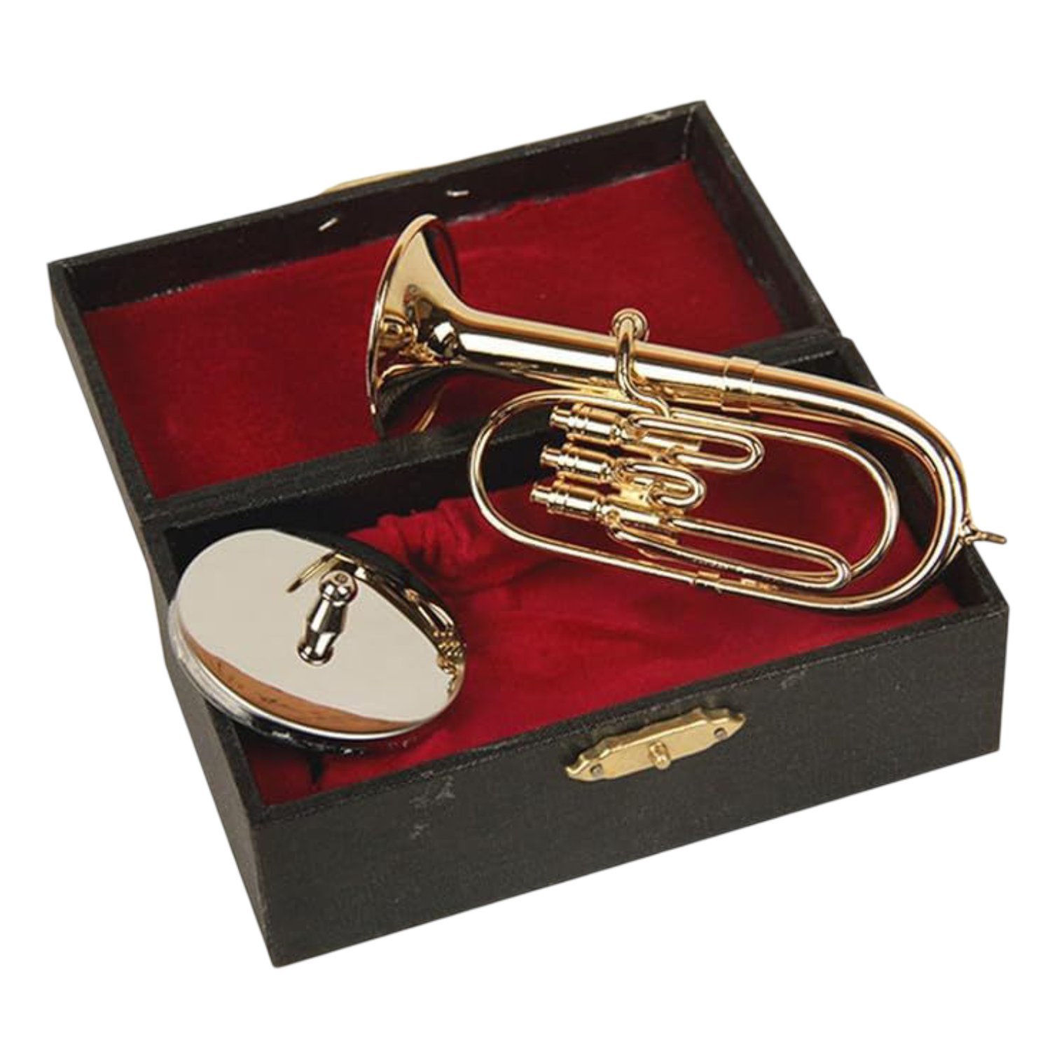 Adorno mini eufonio dorado