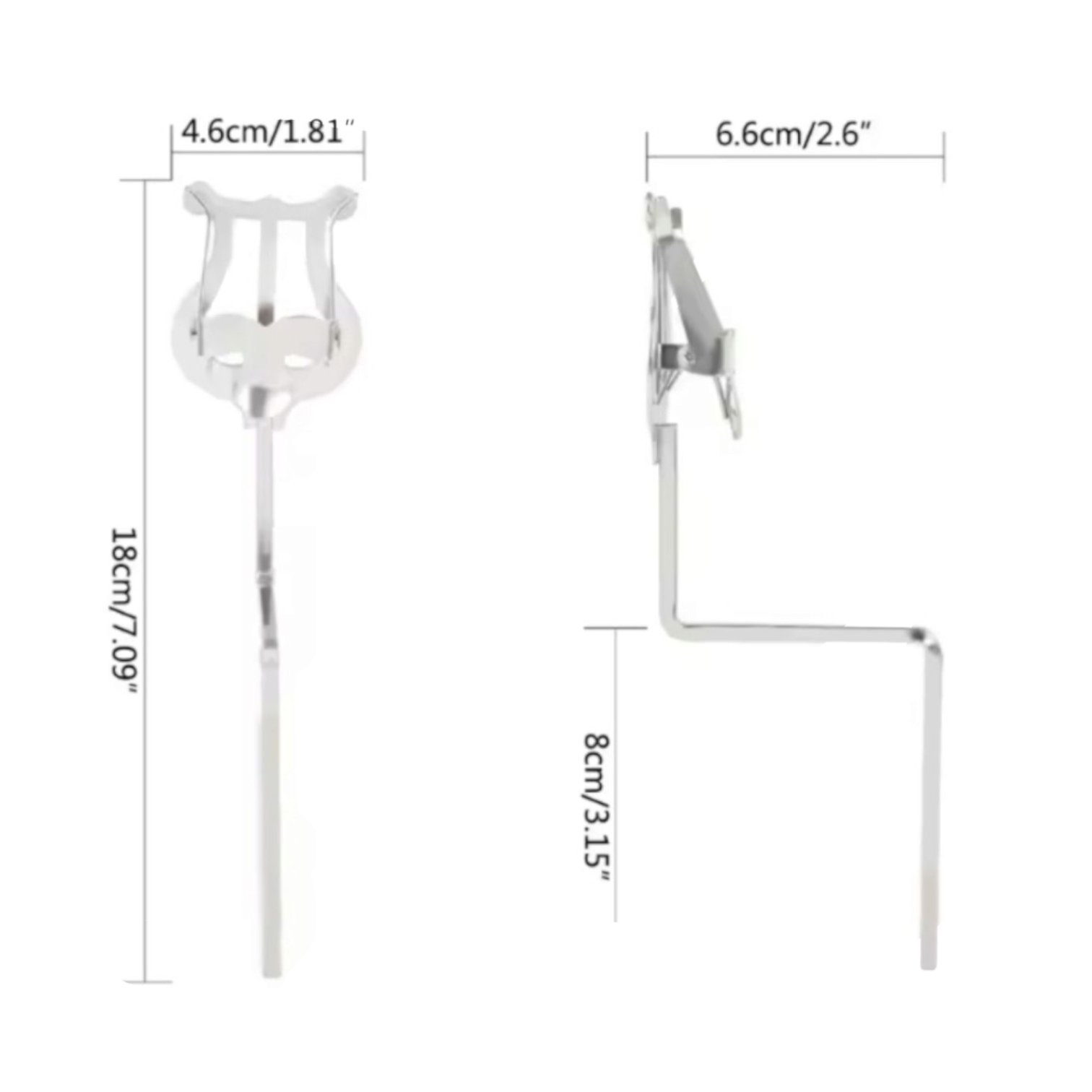 Atril de marcha genérico para saxofón - Imagen 2