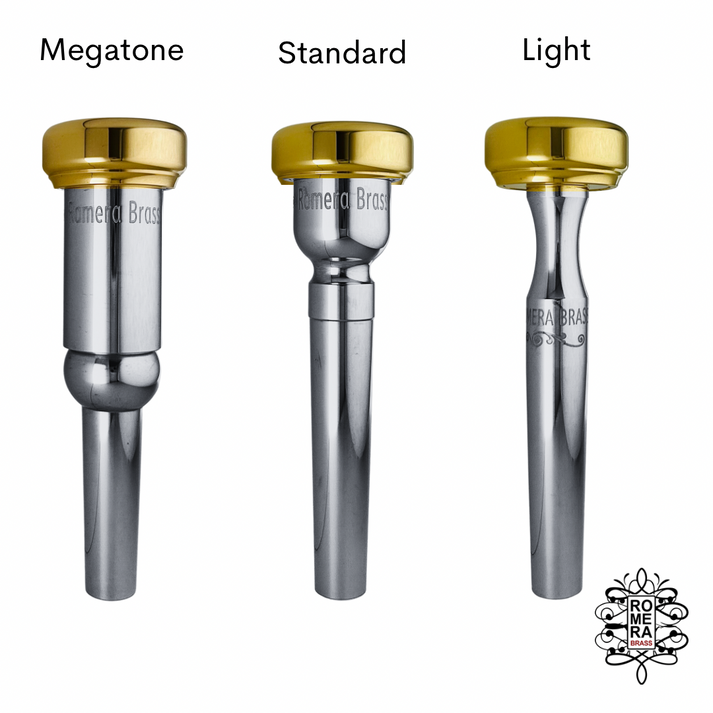 Boquilla de trompeta Romera Brass Megatone N°L16J1P