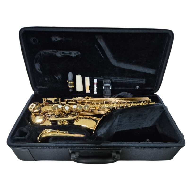 Saxofón alto Yamaha YAS-475 Japan dorado seminuevo