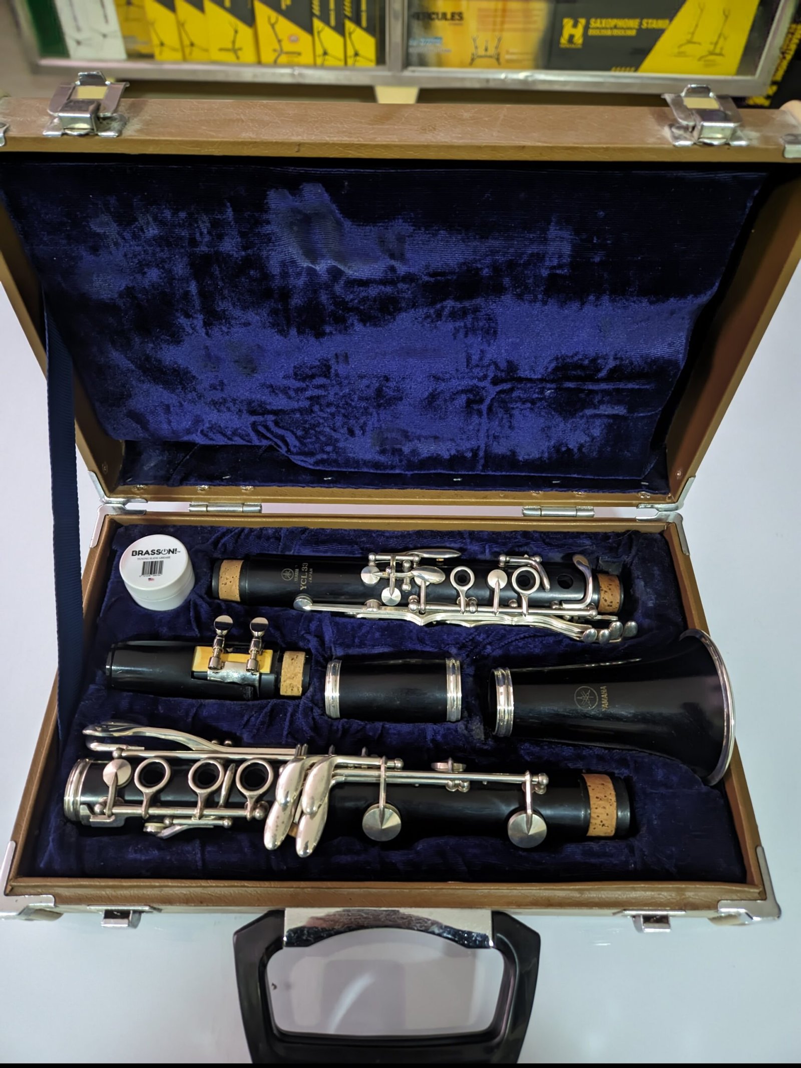 Clarinete Sib Yamaha YCL-33 madera Japan usado