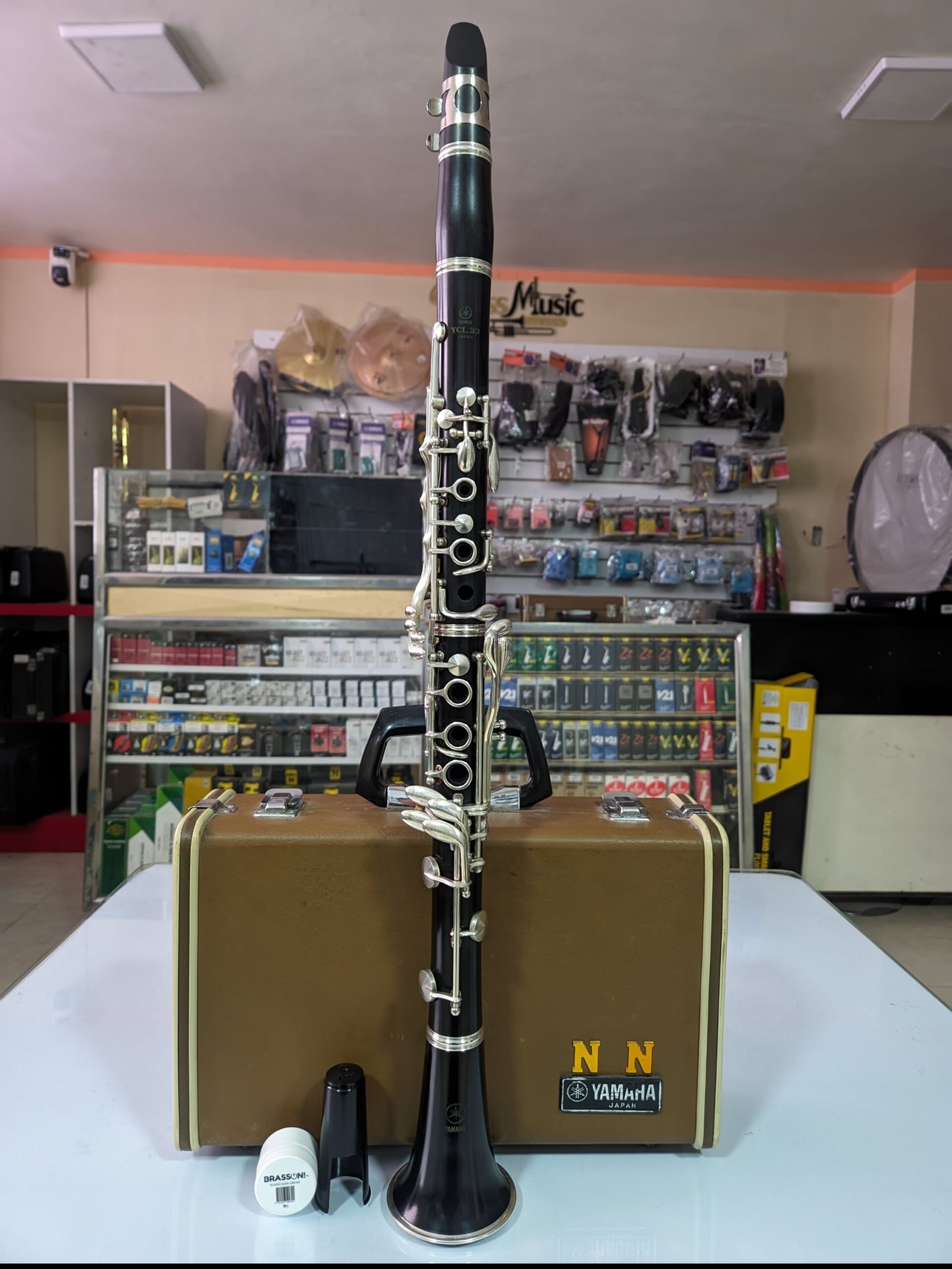 Clarinete Sib Yamaha YCL-33 madera Japan usado - Imagen 10