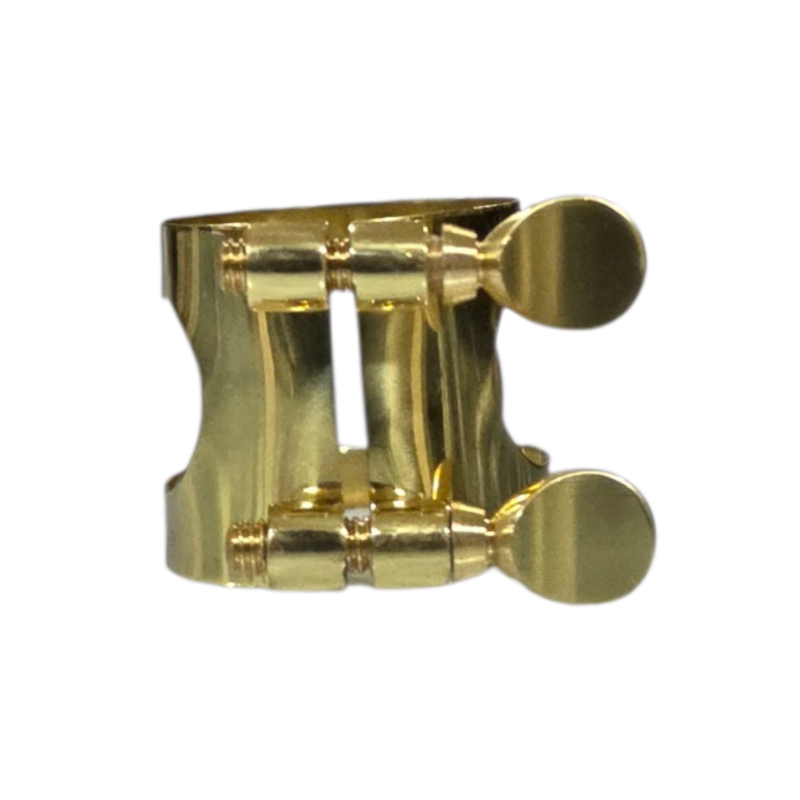 Abrazadera para saxofón alto standard dorado