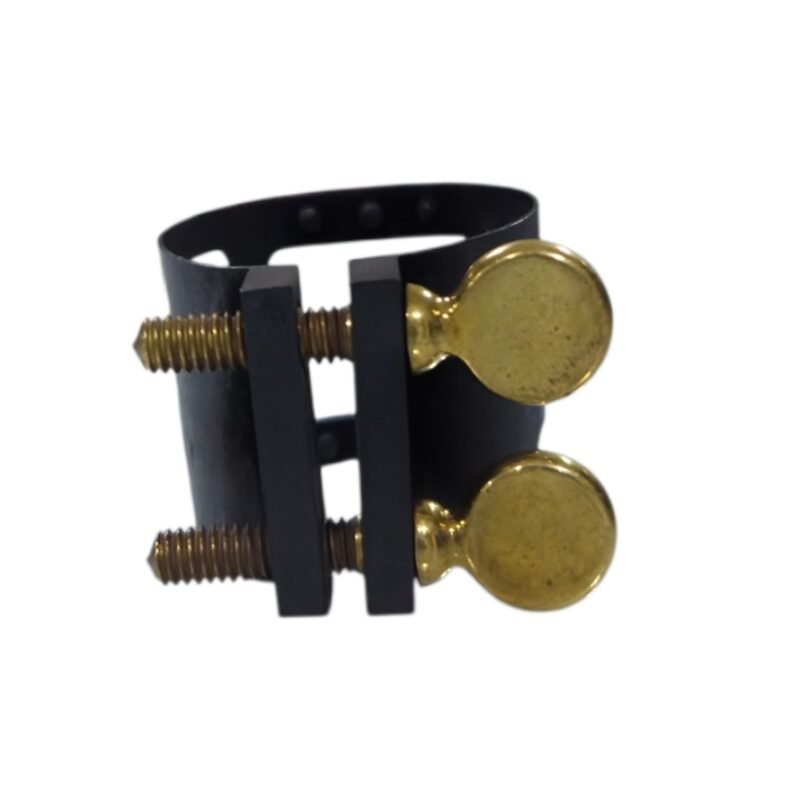 Abrazadera para saxofón alto Beechler Ebonita invertida Antique L01/AA