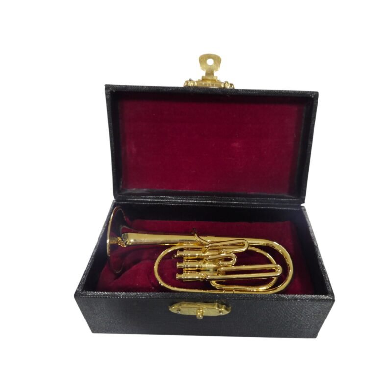 Adorno mini eufonio dorado
