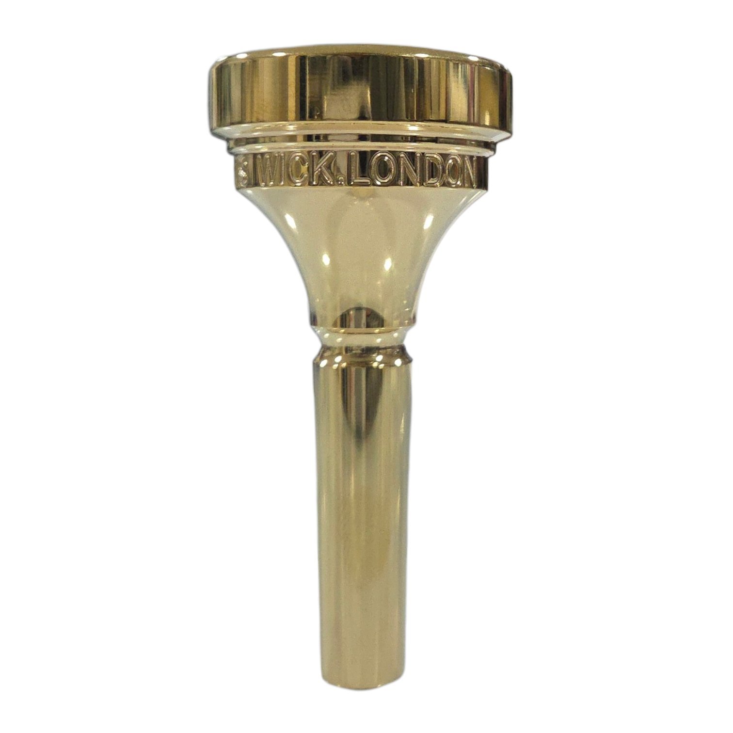 Boquilla para trombón Dennis Wick classic gold N°12CS small - Imagen 4