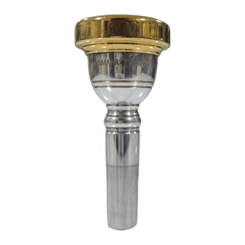 Boquilla para trombón Yamaha Custom gold plated N°51C4L-GP large seminueva