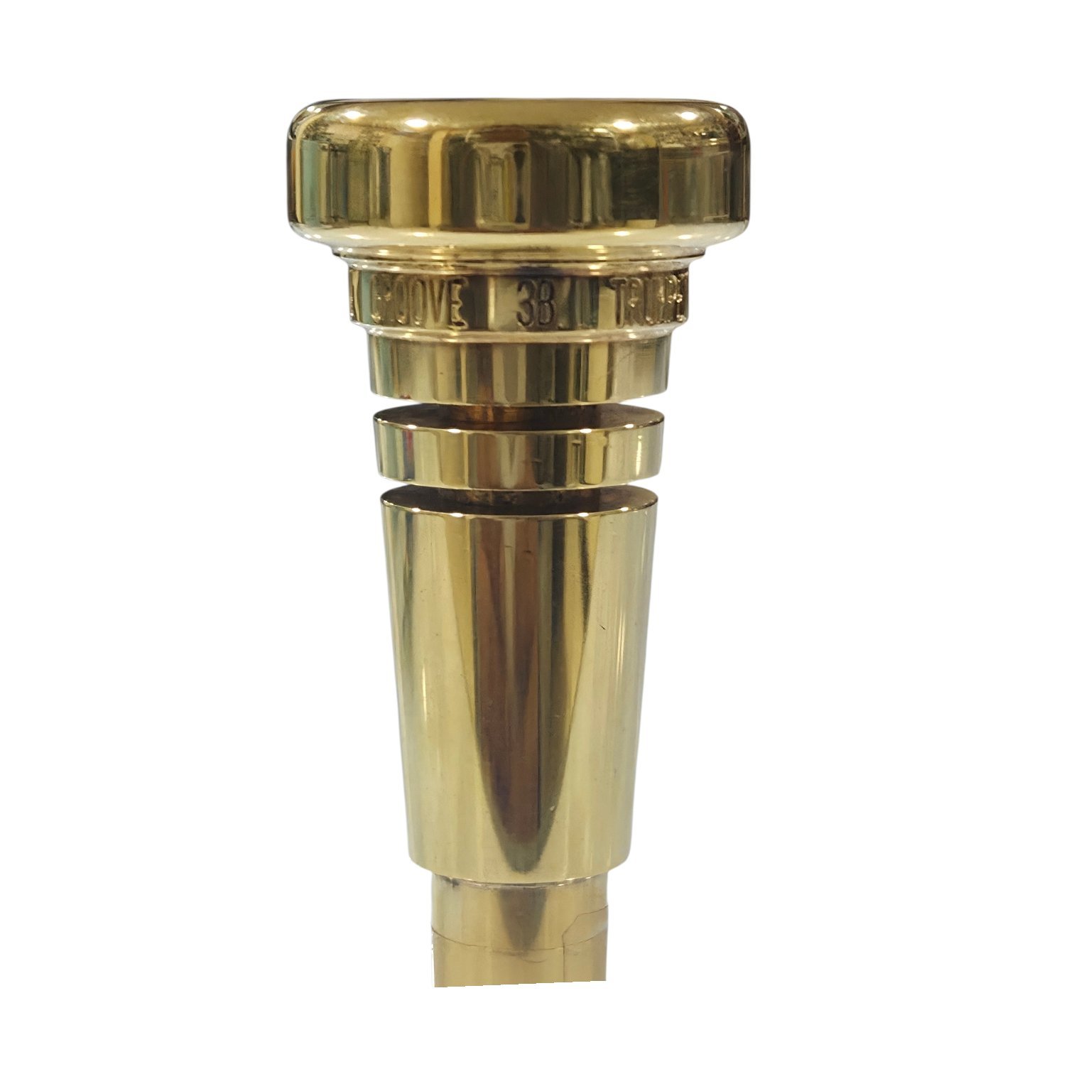 Boquilla para trompeta Best Brass Megatone Gold N°3B seminueva - Imagen 4