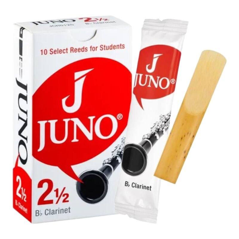 Caja de 10 cañas para clarinete Sib Juno N°2.5