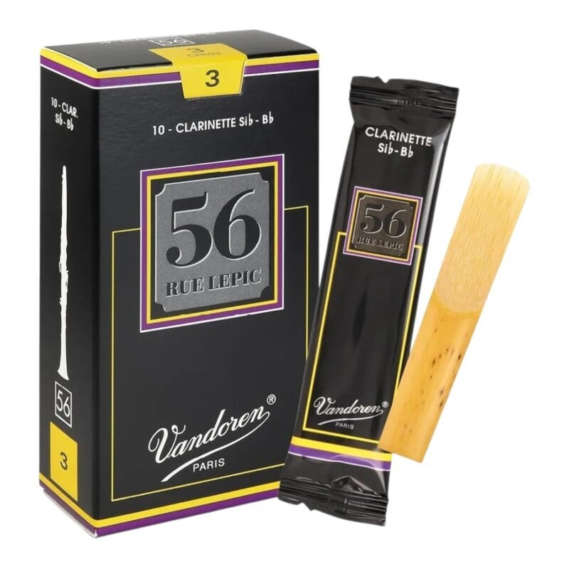 Caja de 10 cañas para clarinete Sib Vandoren 56 rue lepic N°3