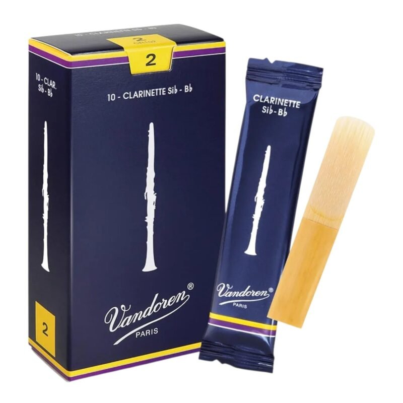Caja de 10 cañas para clarinete Sib Vandoren tradicional N°2