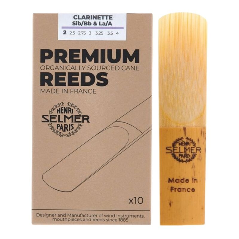 Caja de 10 cañas para clarinete Sib/La Selmer premium N°2