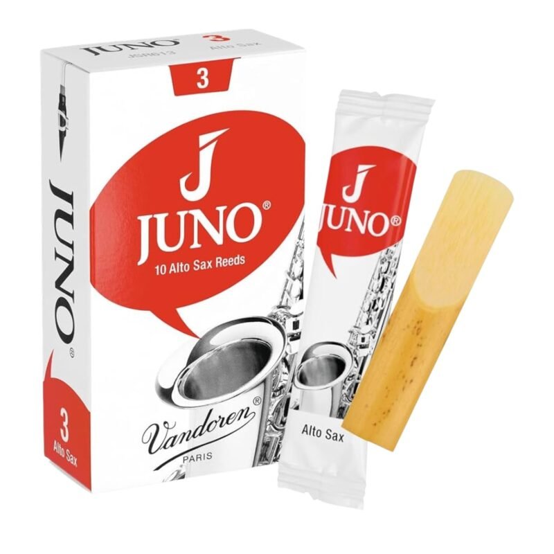 Caja de 10 cañas para saxofón alto Juno N°3