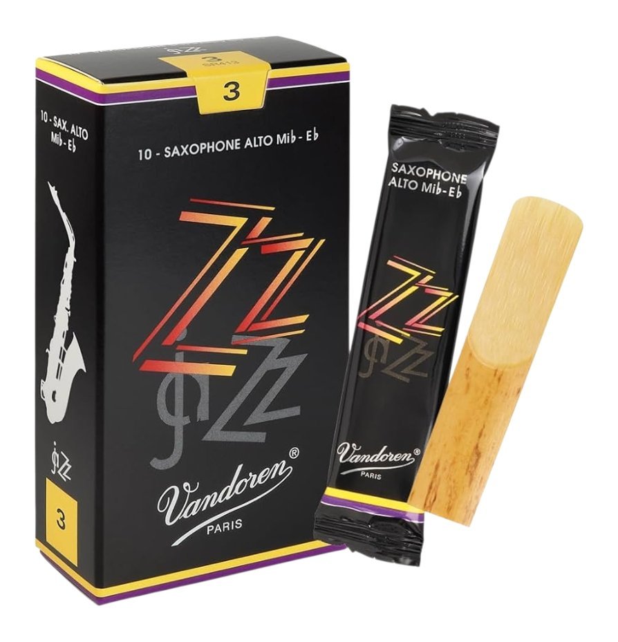 Caja de 10 cañas para saxofón alto Vandoren Zz N°3
