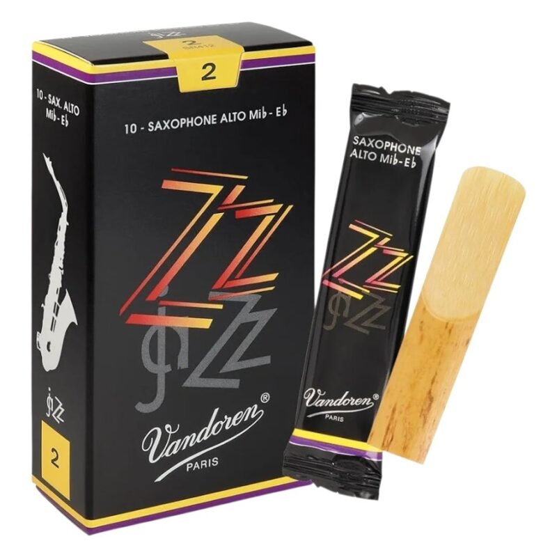 Caja de 10 cañas para saxofón alto Vandoren Zz N°2